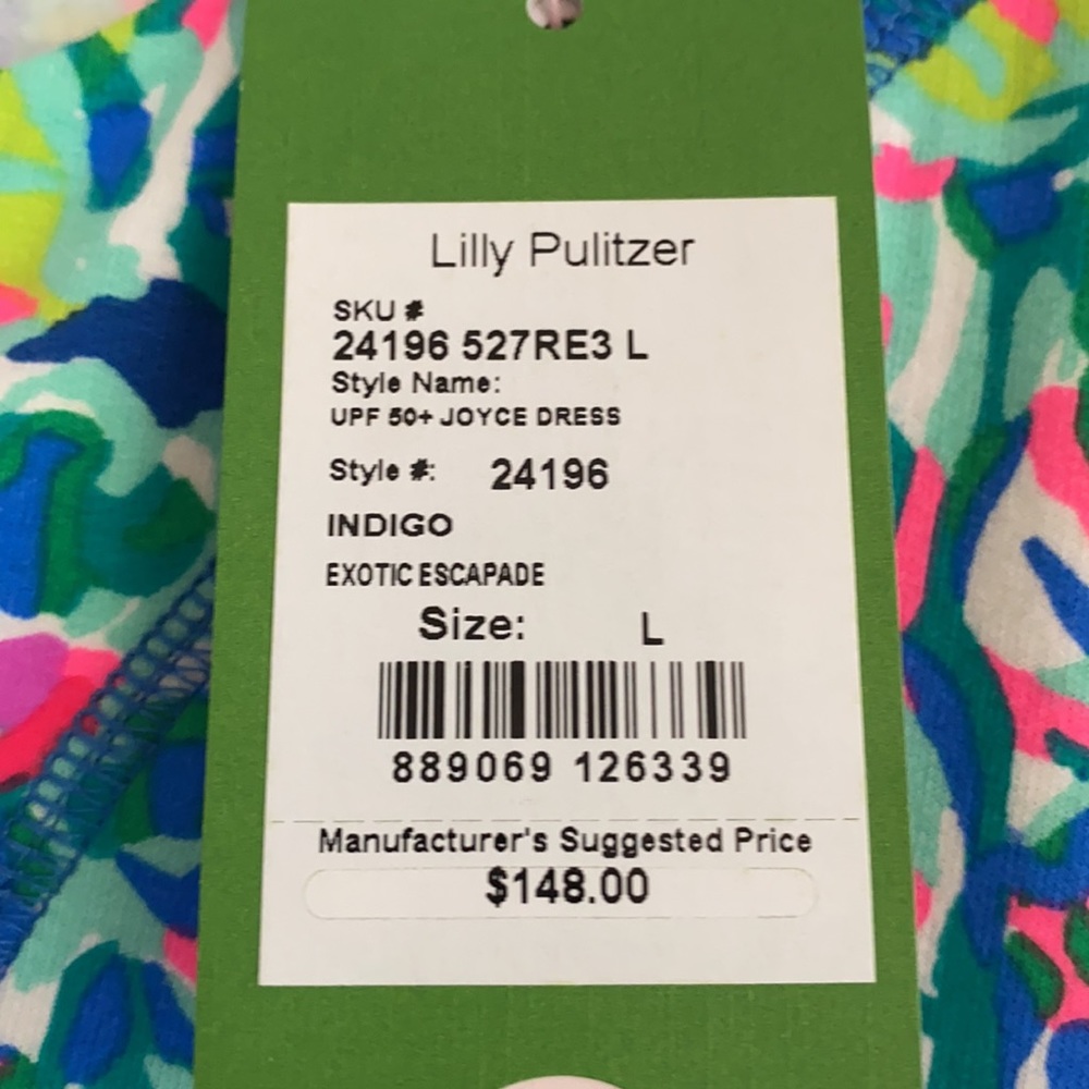 NWT Joyce dress, Indigo Exotic Escapade - Picture 4 of 8